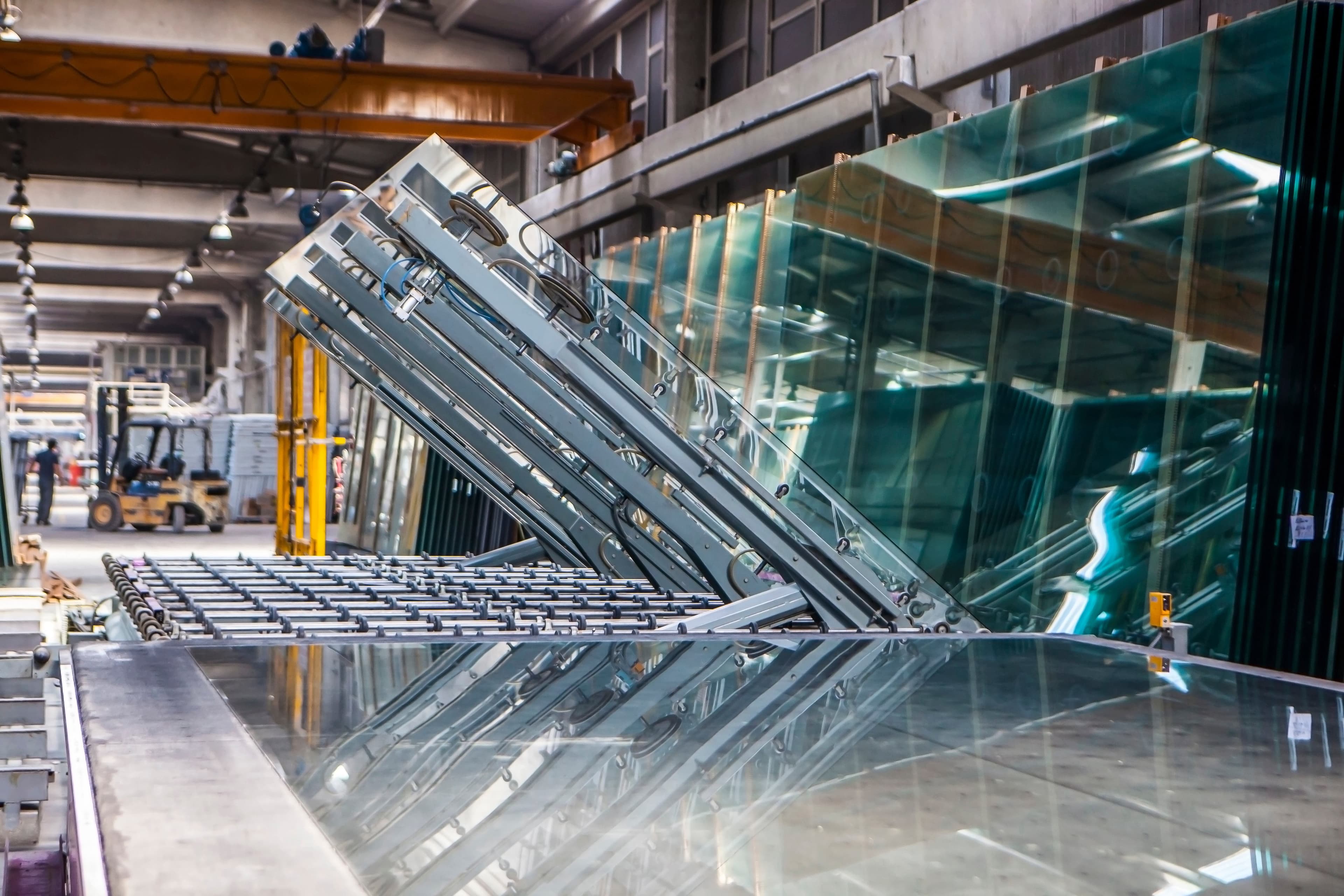 Glass manufacturing equipment